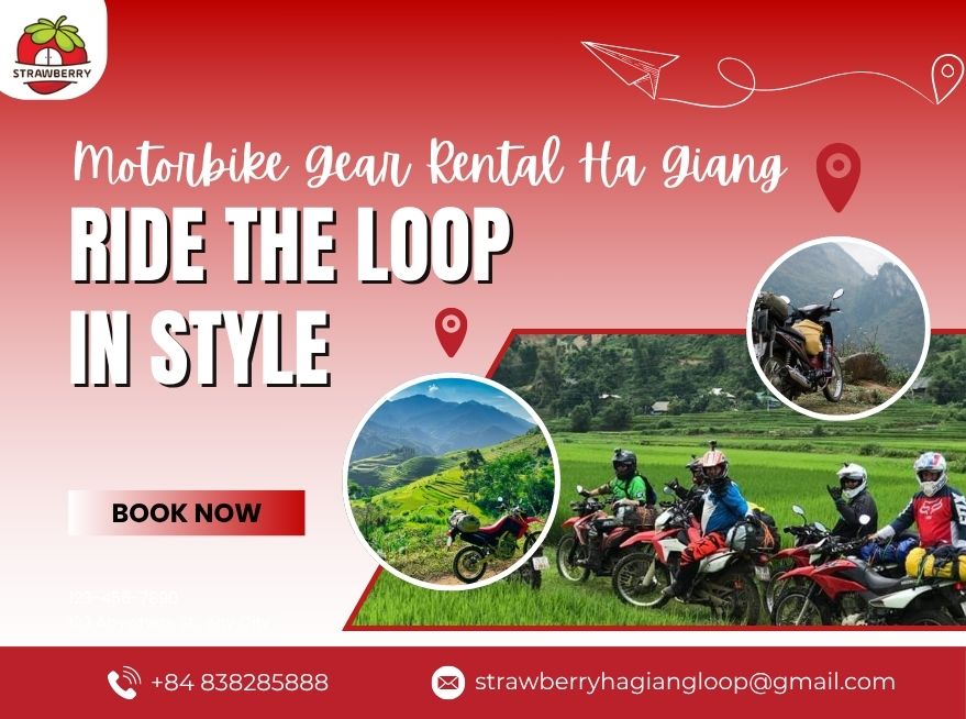 motorbike gear rental Ha Giang