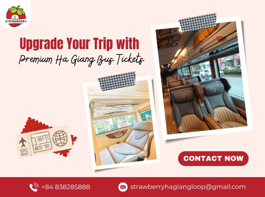 premium Ha Giang bus tickets